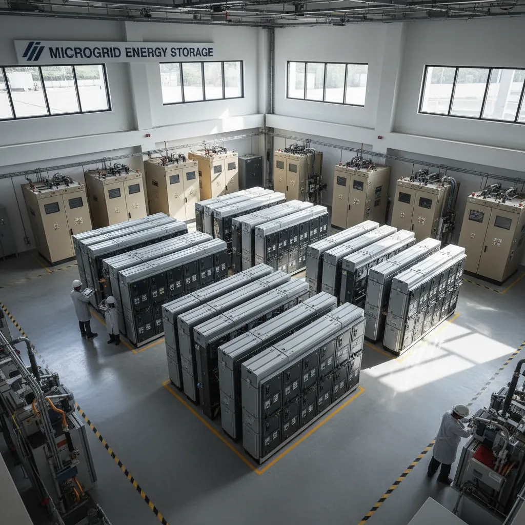 Microgrid and energy storage system installation