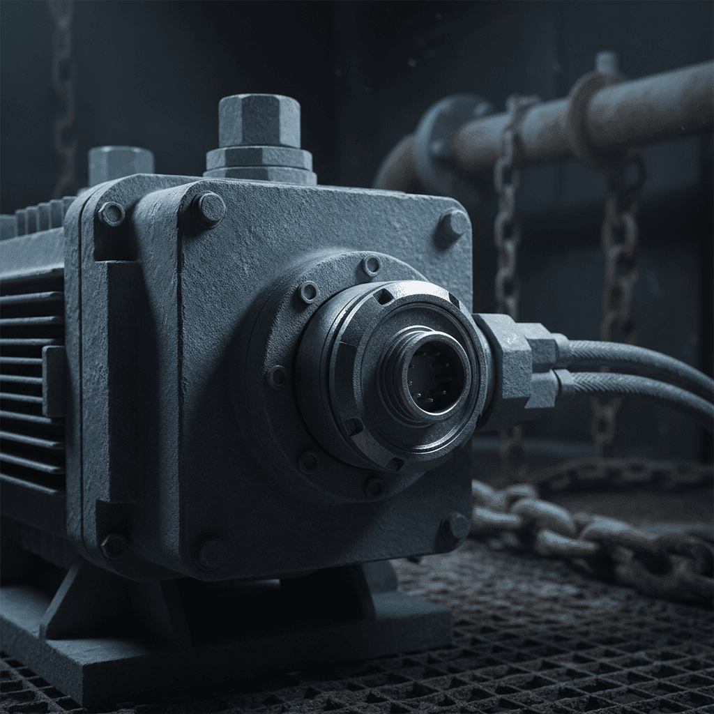 Sealed PMDD motor housing for harsh environments