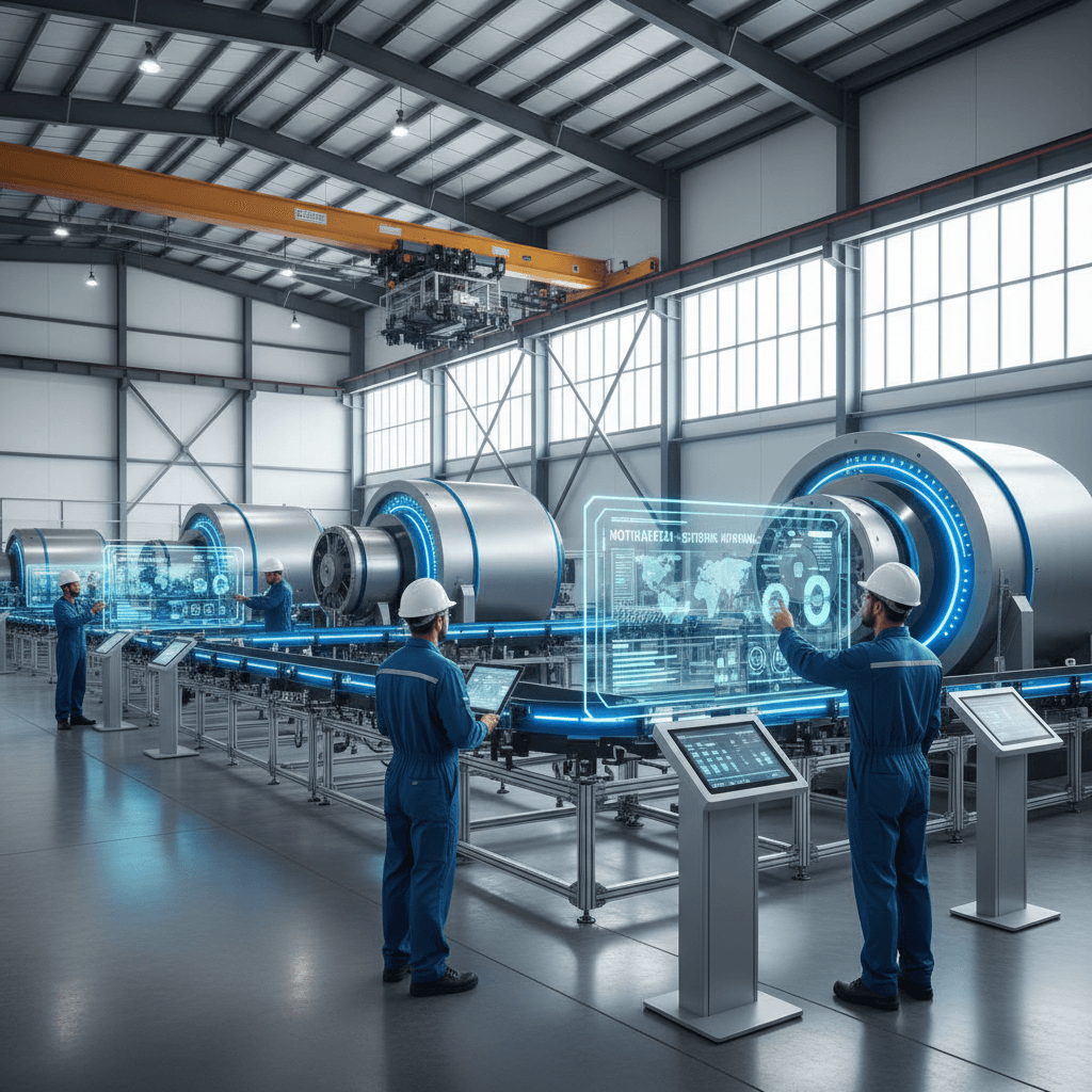 Operating MotiraTech motor systems across industrial facility