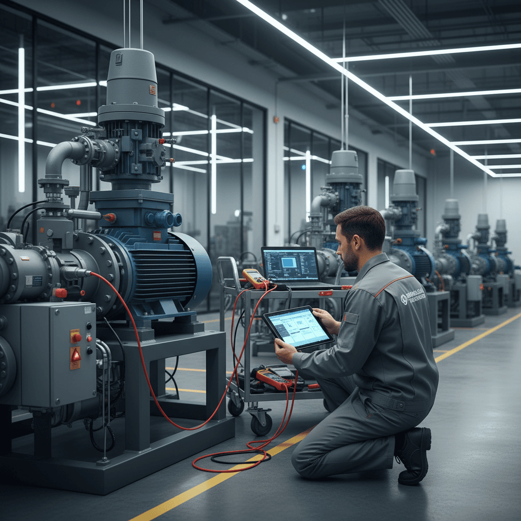 Motor system diagnostic and maintenance service