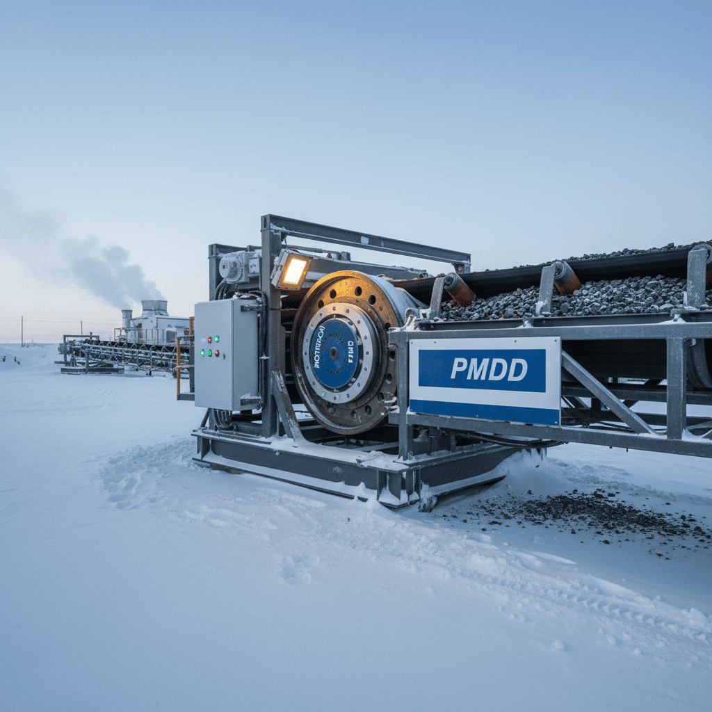 After: PMDD direct drive motor operating flawlessly at -40 degrees