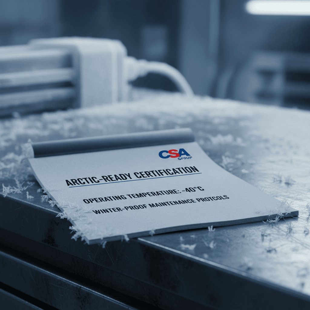 Arctic-ready system design guide and winter specifications