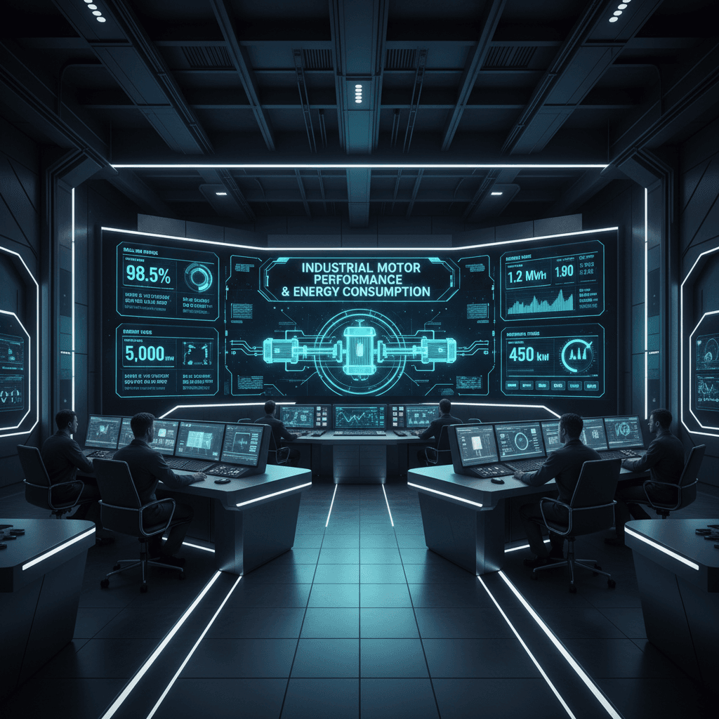 Intelligent monitoring system for motor performance