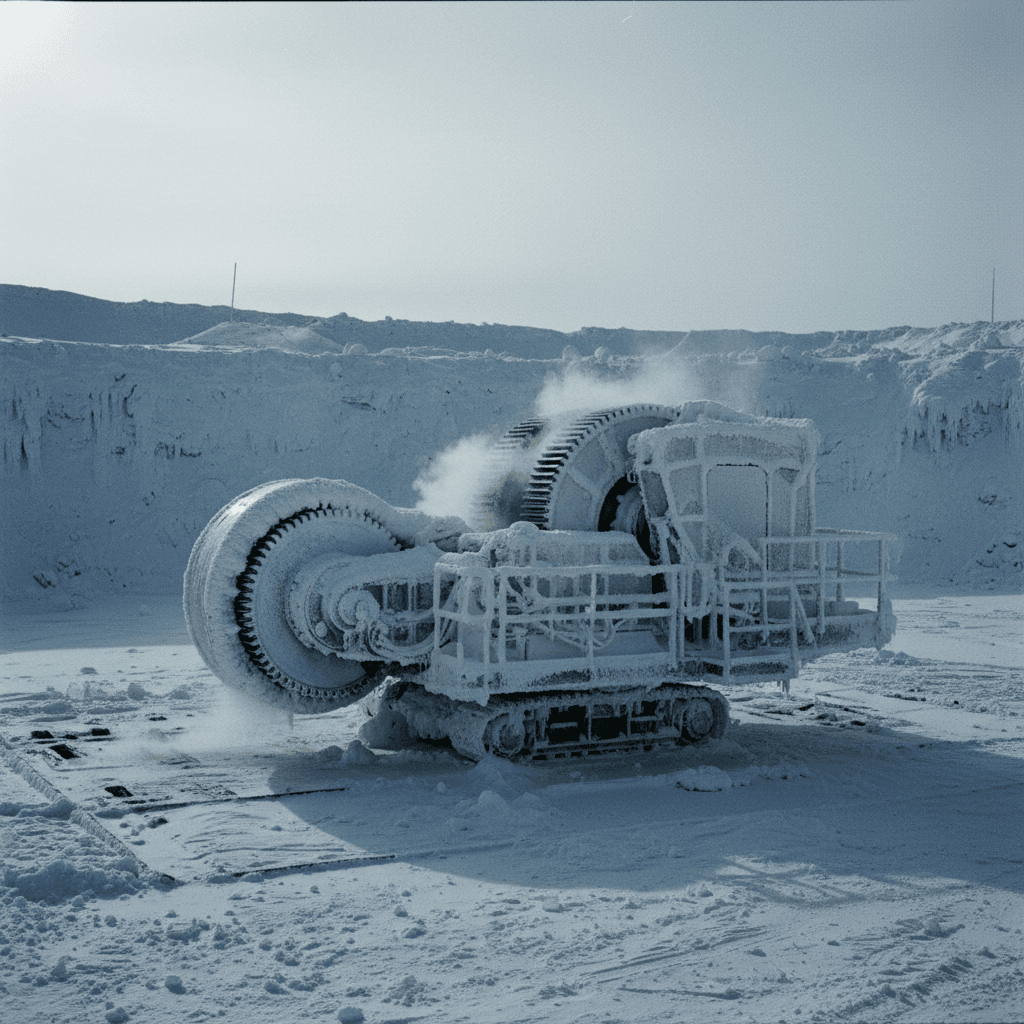 Arctic-certified MotiraTech system operating in extreme winter conditions